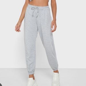 Grey sweatpants joggers